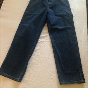 Vintage Tommy Hilfiger Dark Blue Relaxed Painter Jeans